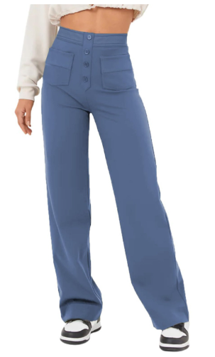 High Waist Stretch Broek