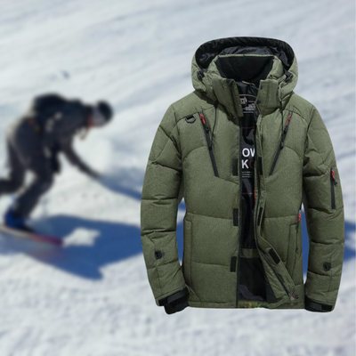 Goose Parka | Topkwaliteit winterjack voor heren met afneembare capuchon.