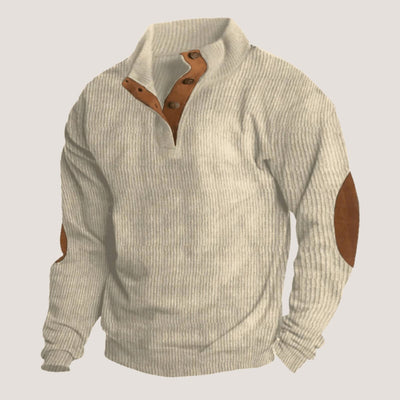 Joost™ | Corduroy sweater met kraag