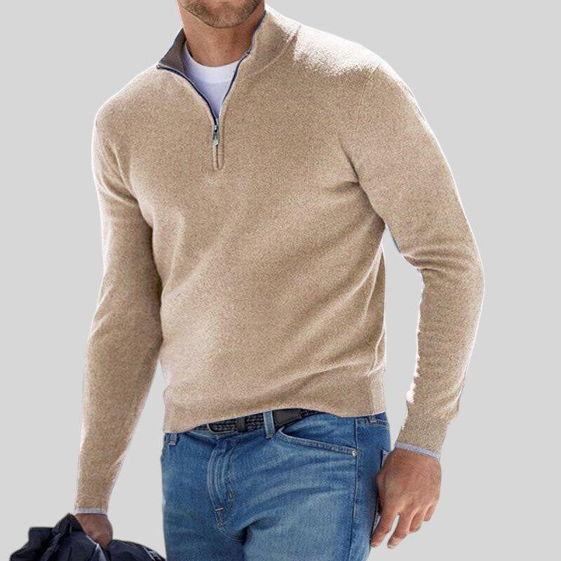 Leo™ | De perfecte Zip-Up Sweater voor winterstijl en comfort