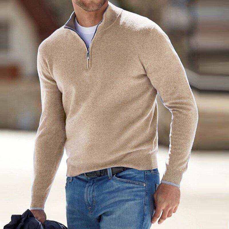 Leo™ | De perfecte Zip-Up Sweater voor winterstijl en comfort