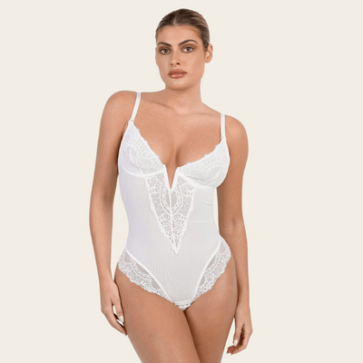 Sexy V Neck Bodysuite