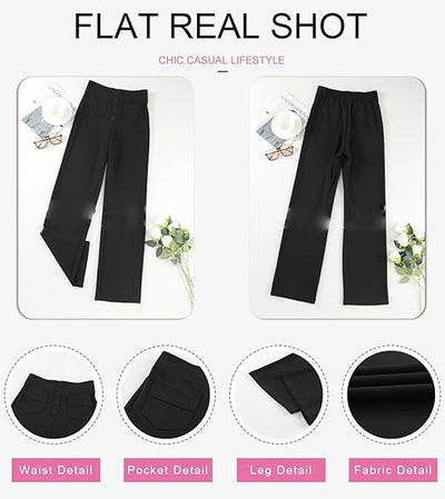 High Waist Stretch Broek